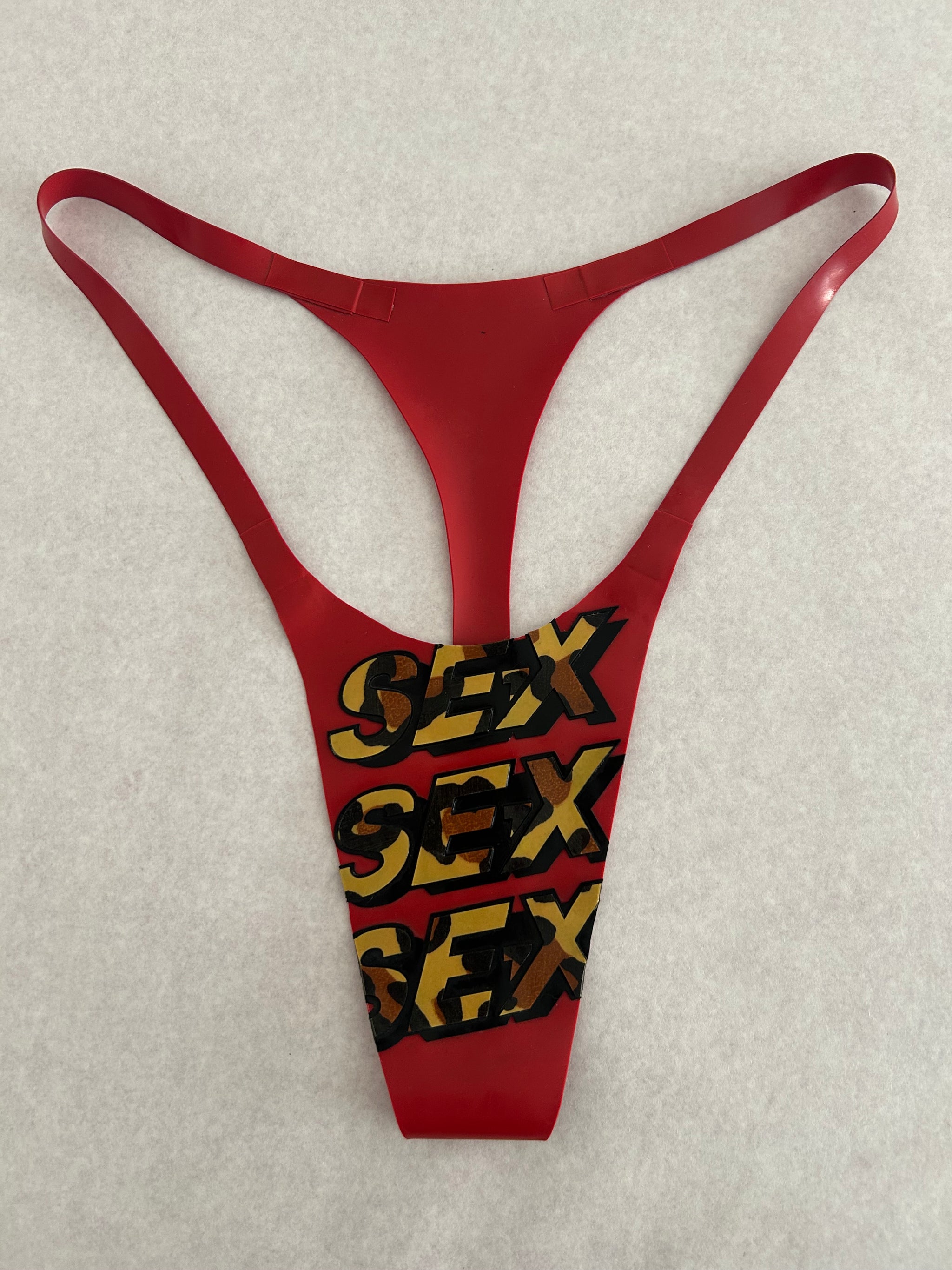 Leopard SEX Felix Latex Thong – LUPAE