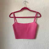 Bubblegum Pink Strappy Top (ONLY 1 SIZE XL LEFT)