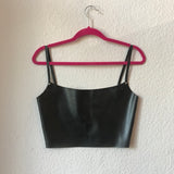 Black Strappy Top (ONLY 1 SIZE LARGE LEFT)