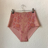 Pink Snake High Waisted Knickers (ONLY 1 SIZE M)