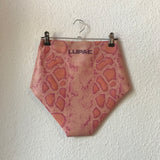 Pink Snake High Waisted Knickers (ONLY 1 SIZE M)