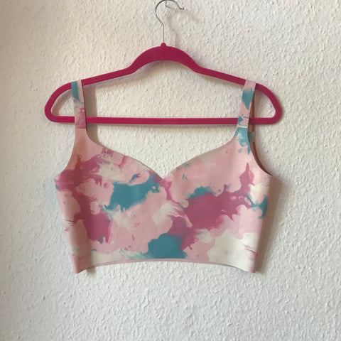 Camo Sweetheart Crop Top (ONLY 1 SIZE L)