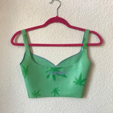 Jade Green Sweetheart Crop Top (ONLY 1 SIZE XS)