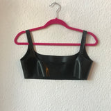 Black Sports Crop Top (ONLY 1 SIZE L)