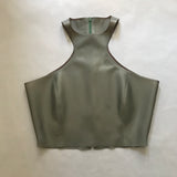 Silver Racer Tank (ONLY 1 SIZE L)