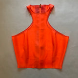 Neon Orange Racer Tank (ONLY 1 SIZE XS)