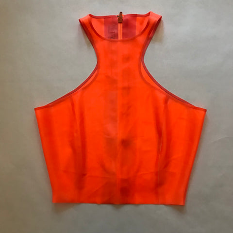 Neon Orange Racer Tank (ONLY 1 SIZE XS)