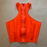 Neon Orange Racer Tank (ONLY 1 SIZE XS)