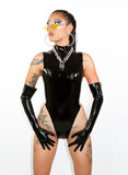 Black High Neck Body