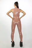 Rose Gold Cigarette Pants