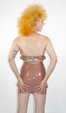 Rose Gold Mini Skirt